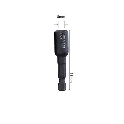 M6 M8 M10 Cr-Mo Self-Tapping Socket Adapter Set for Insert Nuts or Hanger Bolt Power Drill Tool Socket Lock Screw Thread Sockets